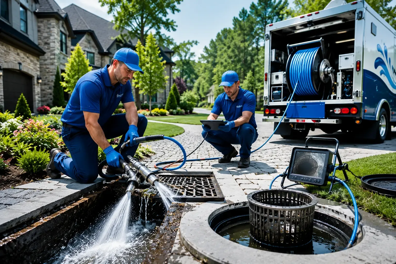 Local outdoor drain cleaning professionals in Mansfield, GA