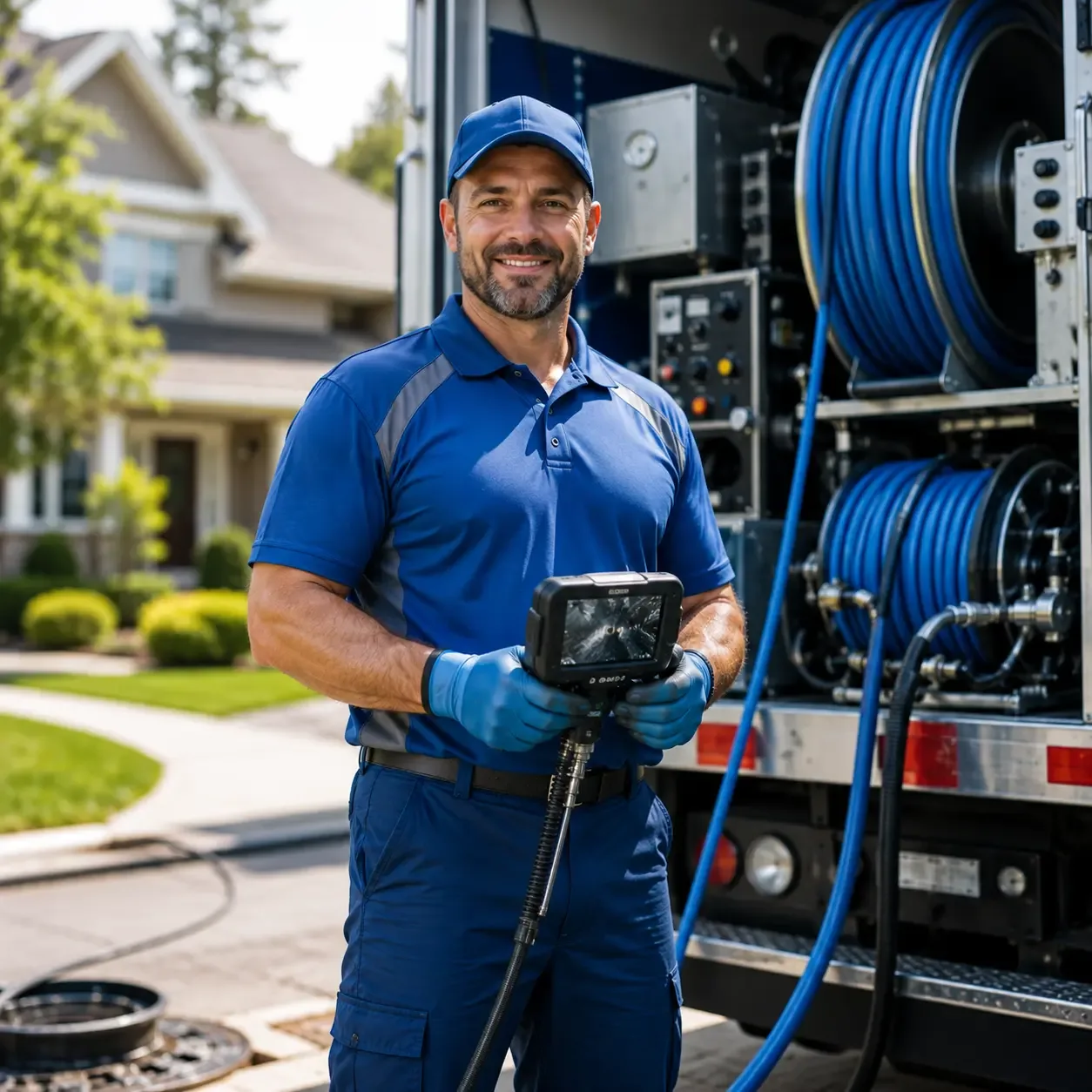 Local outdoor drain cleaning specialists in Mansfield, GA